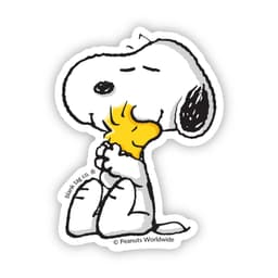 The Snoopy Hugging Woodstock Sticker (Peanuts-002) Sticker#4