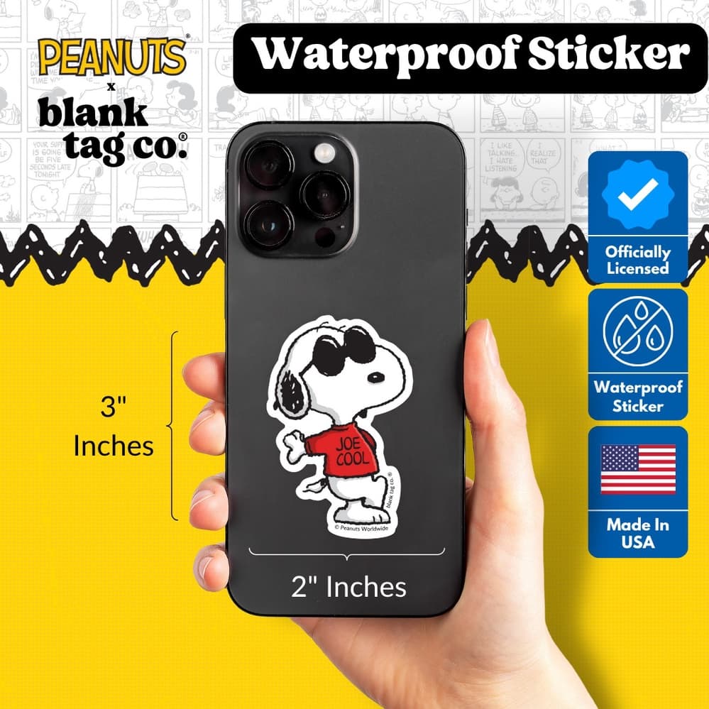The Joe Cool Sticker (Peanuts-006) Sticker#9
