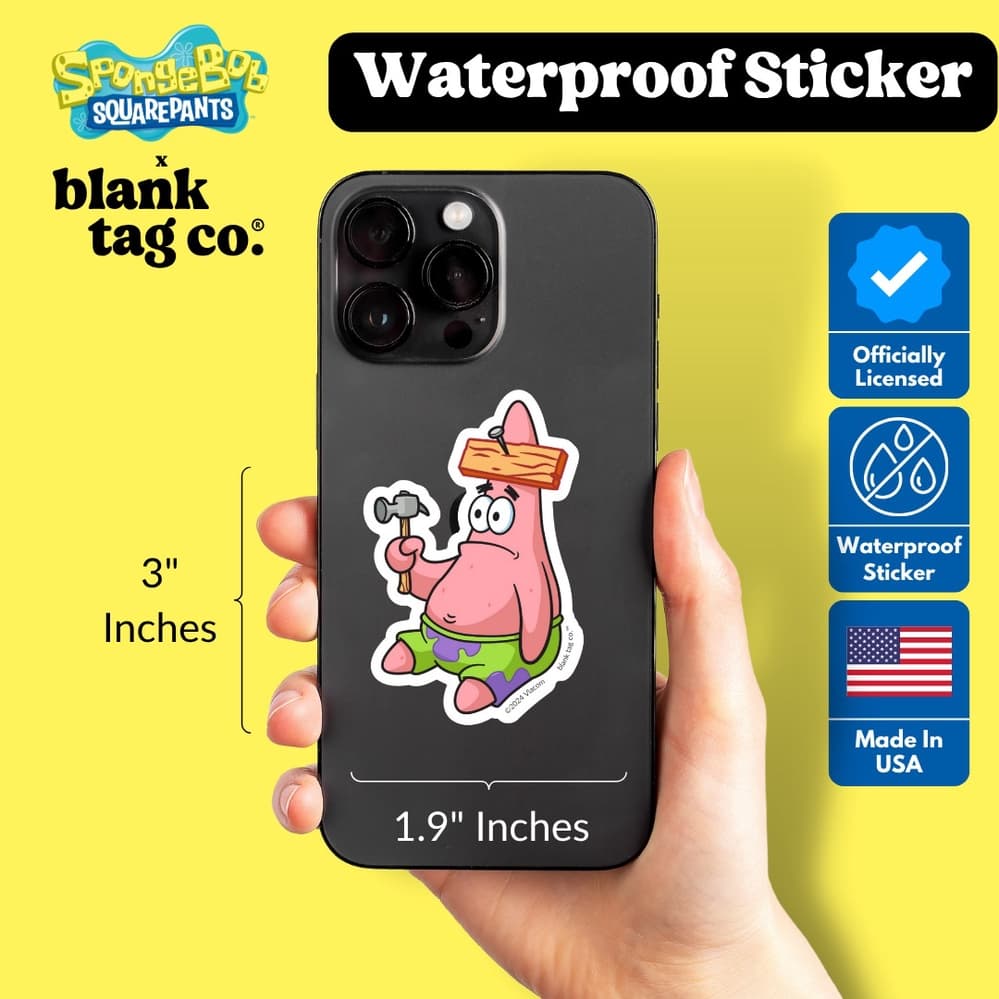 The I Have No Idea Patrick Sticker (Spongebob-014) Sticker #1