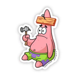 The I Have No Idea Patrick Sticker (Spongebob-014) Sticker #1