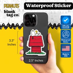 The Snoopy and Woodstock Sticker (Peanuts-004) Sticker#7