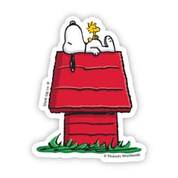The Snoopy and Woodstock Sticker (Peanuts-004) Sticker#7