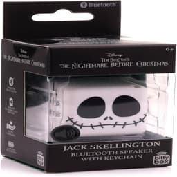 BittyBOX Boomers Disney: Tim Burton's The Nightmare Before Christmas - Jack Skellington - Bitty Box 1.3 Inch Keychain Bluetooth Speaker