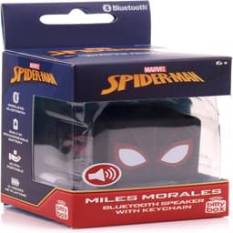 Bittybox Boomers Marvel: Miles Morales - Bitty Box 1.3 Inch SMALL Keychain Bluetooth Speaker