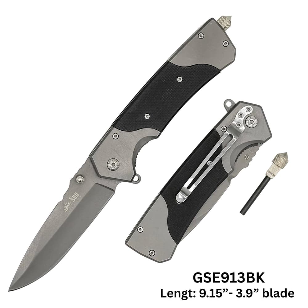 GSE913BKZ Super Heavy Knife Stainless Steel Blade