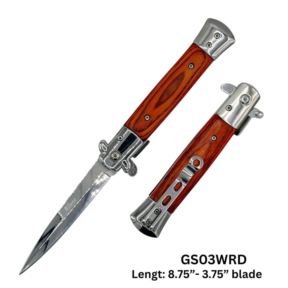GS03NWRDZ Super Heavy Knife Stainless Steel Blade