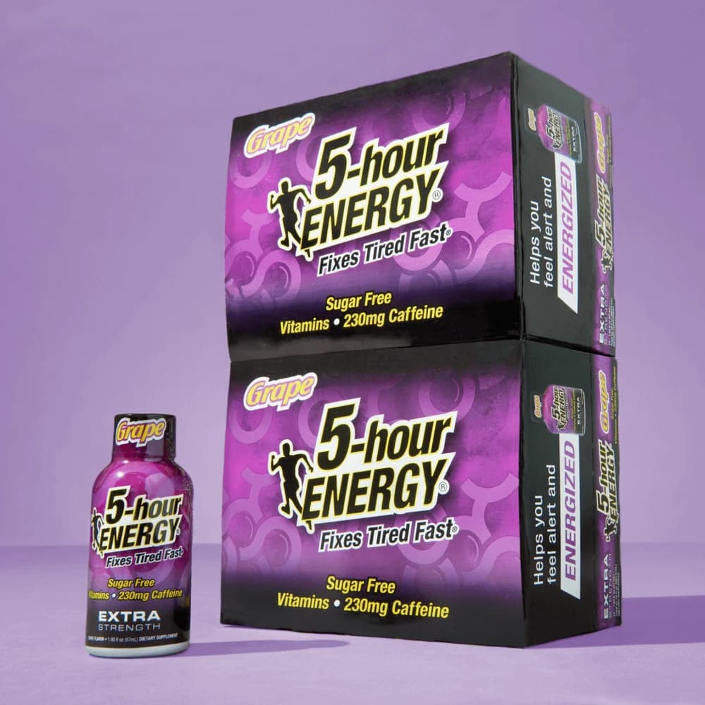 5 Hour Energy 1.93oz Extra Strength Grape (12ct) (Unit Cost $2.08)