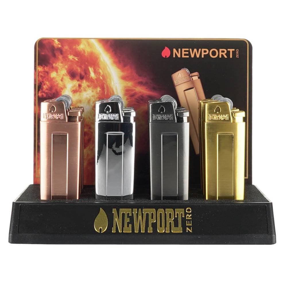 Newport Zero Jet Flame Lighter NZL117 (12CT Display) (Unit Cost $3.99)