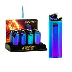 Newport Zero Jet Flame Lighter NZL122 (12CT Display) (Unit Cost $3.99)