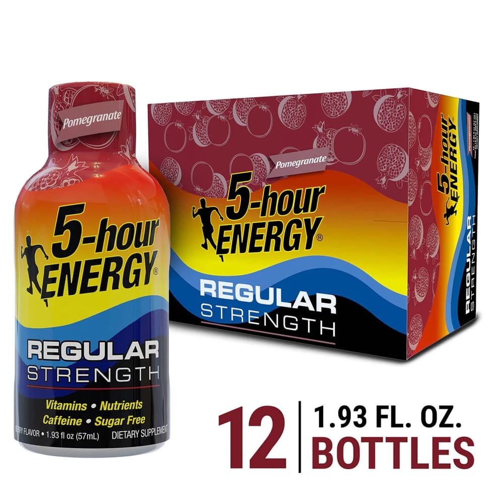 5 Hour Energy 1.93oz Pomegranate (12ct) (Unit Cost $1.83)