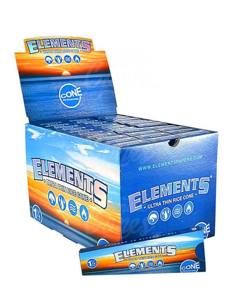 Elements Ultra Thin Papers 1 1/4Size Cones (32ct)