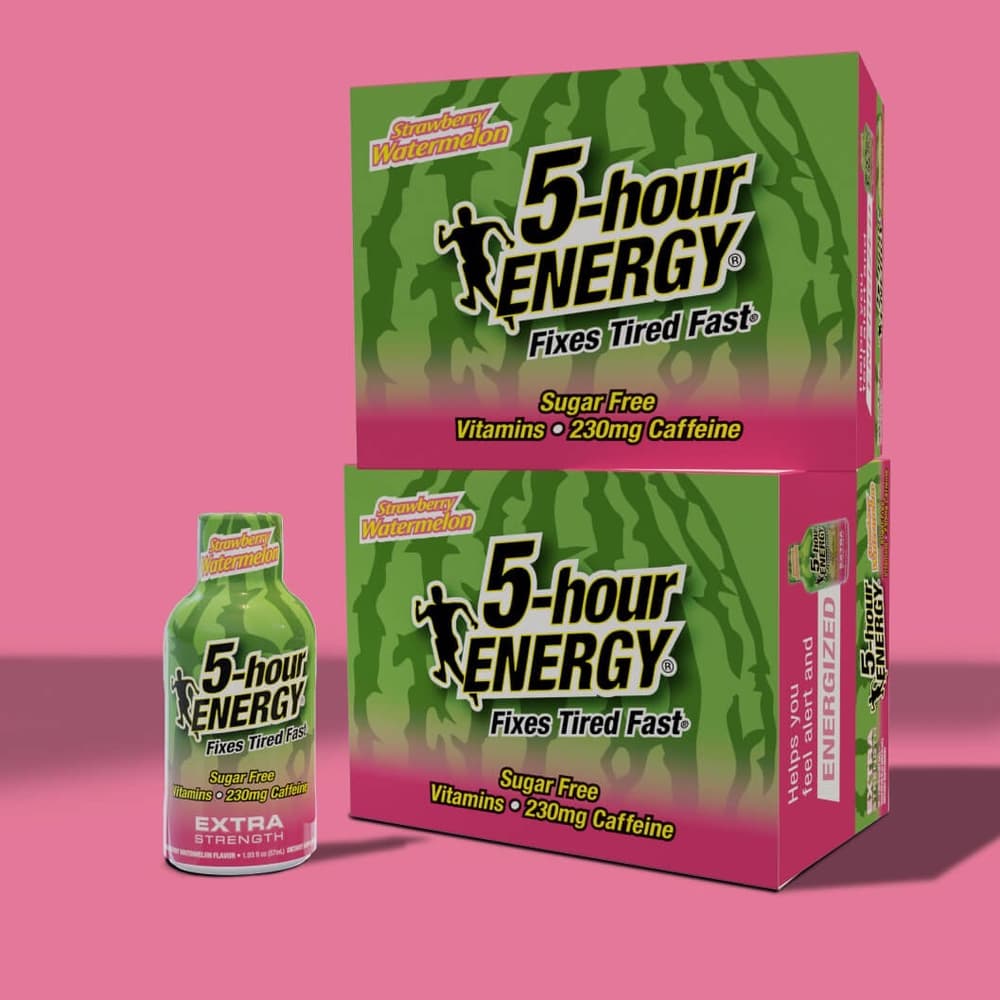 5 Hour Energy 1.93oz Extra Strength Strawberry Watermelon (12ct) (Unit Cost $2.08)