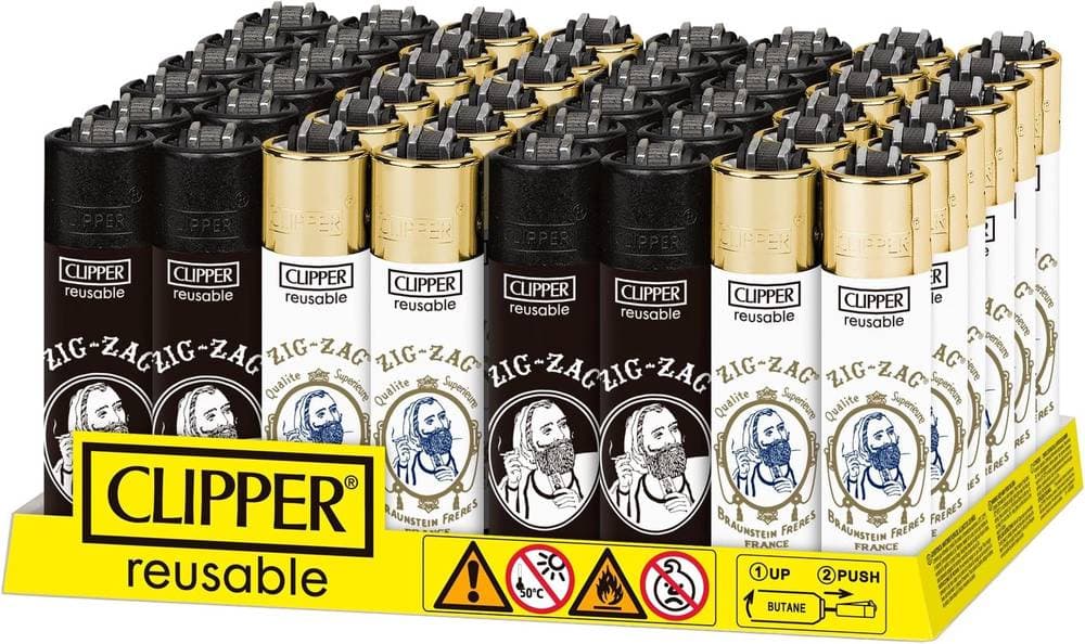 Clipper Classic Lighter Zig Zag (48ct)