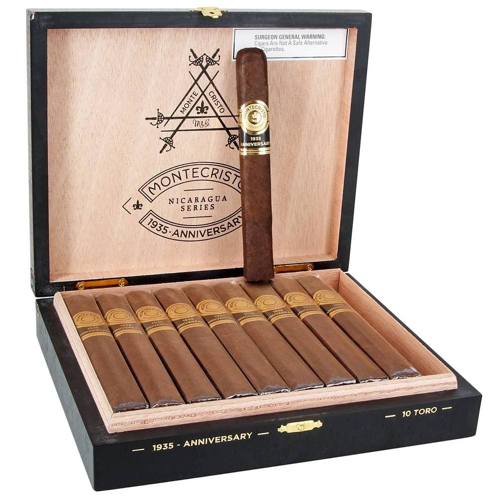 Montecristo 1935 Anniversary Nicaragua Toro, 6 x 54 (Box of 10)