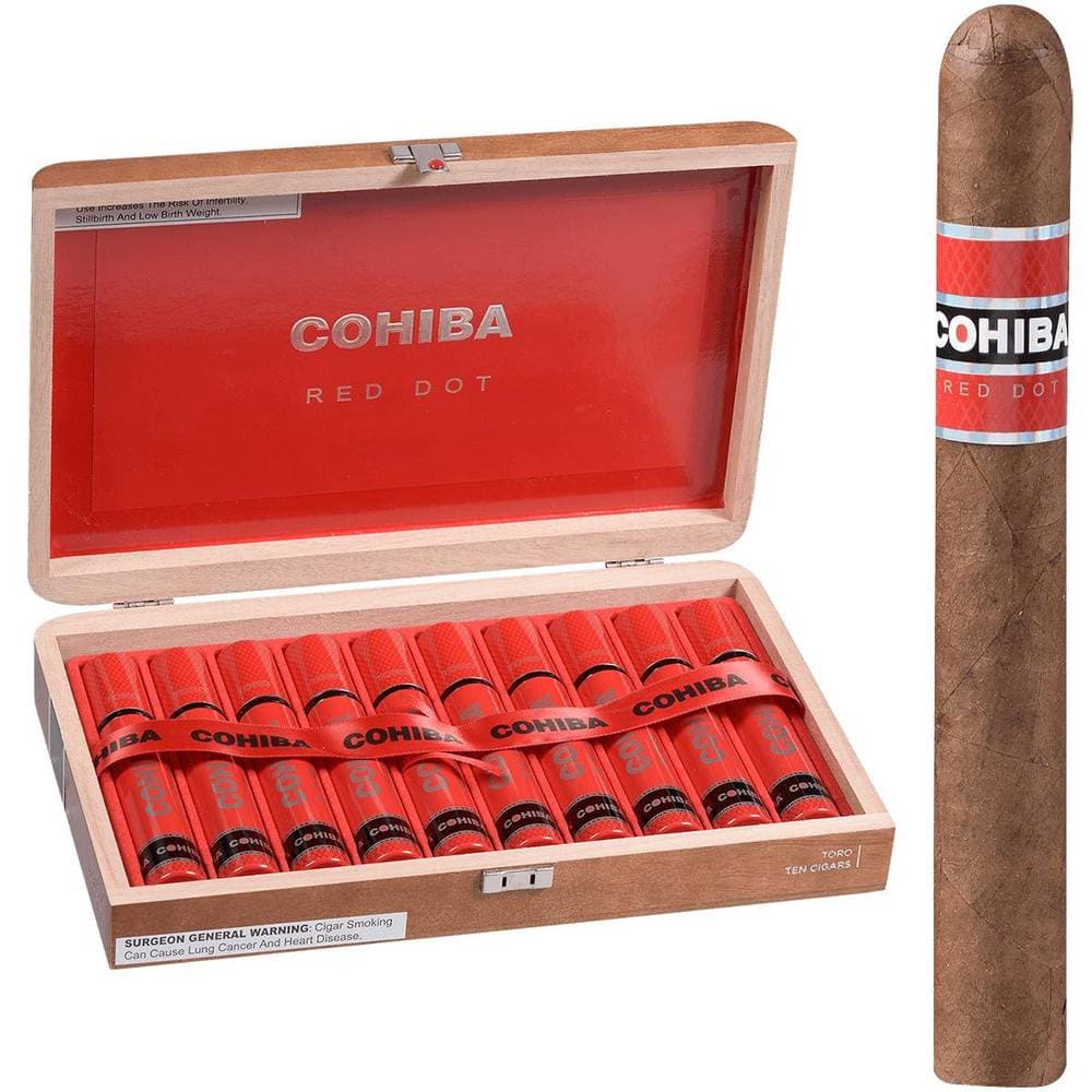 Cohiba Red Dot Toro (Aluminum Tubo) 6 x 50 (Box of 10)