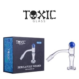 TXQB21 - Toxic 14MM 45° Nebula Fully Welded Terp Slurper Set