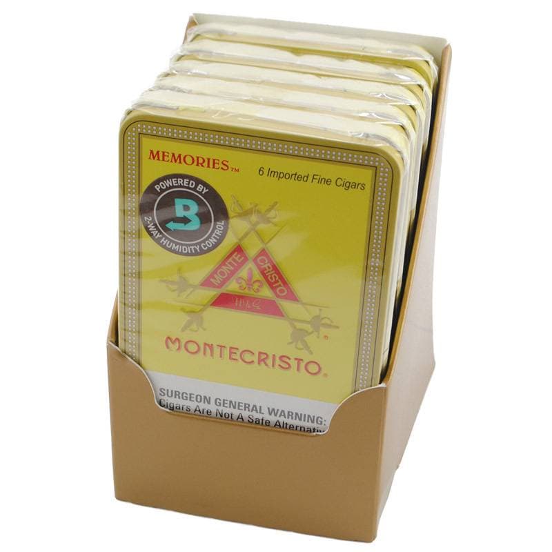 Montecristo Original Memories, 4 x 33, (5 Tins of 6)