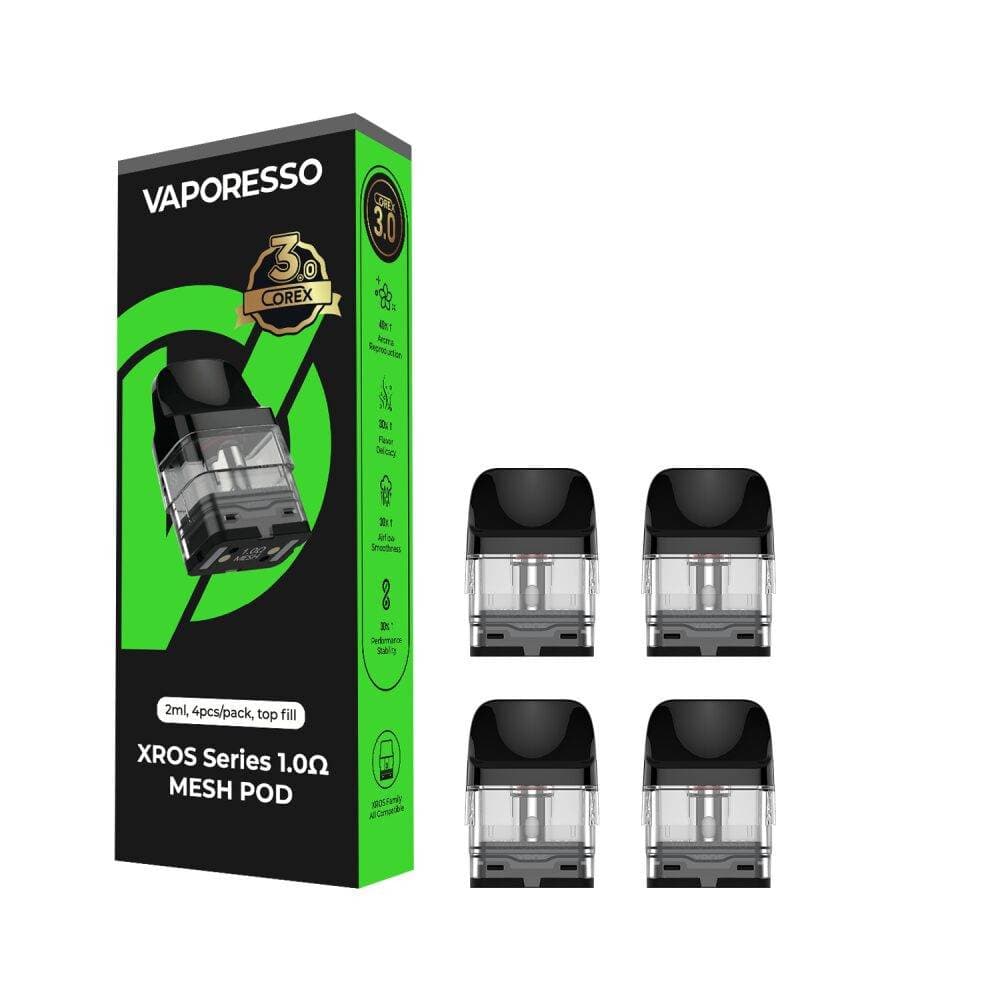 Vaporesso Corex 3.0 XROS Series 1.0OHM Mesh Pod (4ct/2ML)