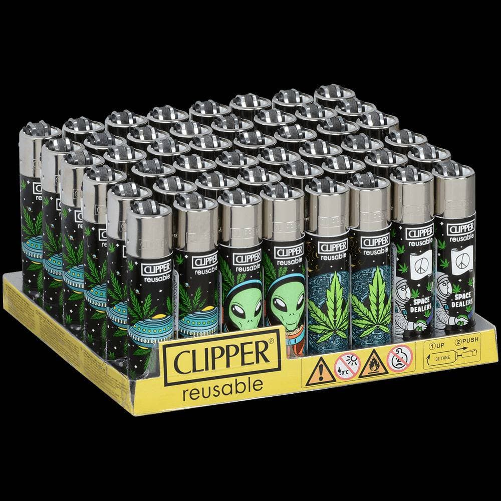 Clipper Classic Lighter Alien Leaves (48ct)
