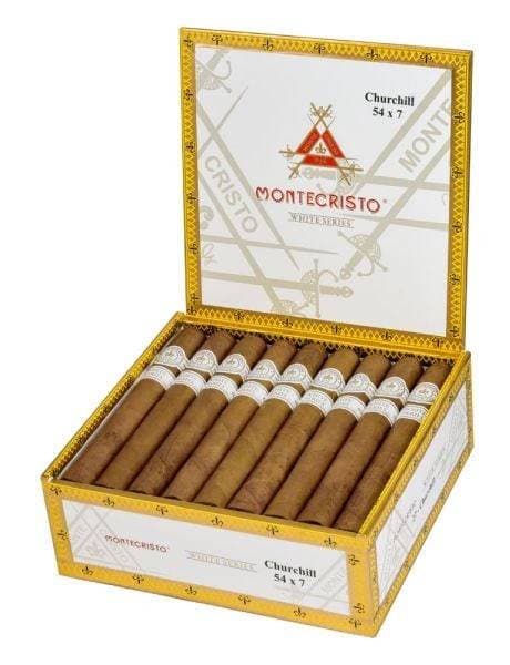 Montecristo White Series Churchill, 7 x 54 (Box of 10)