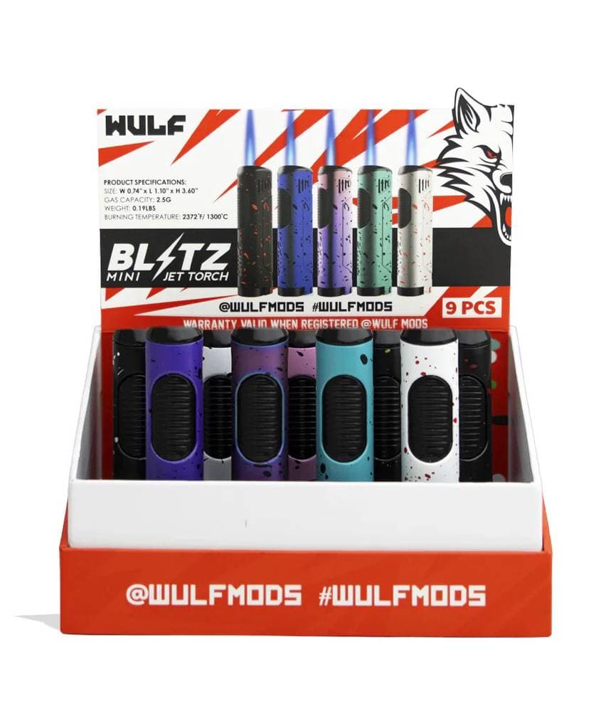 Wulf Blitz Mini Jet Torch (9ct)