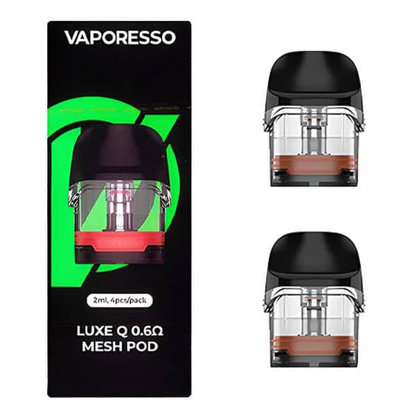 Vaporesso Luxe Q 0.6OHM Mesh Pod Compatible with All Luxe Q Series (4ct/2ML)