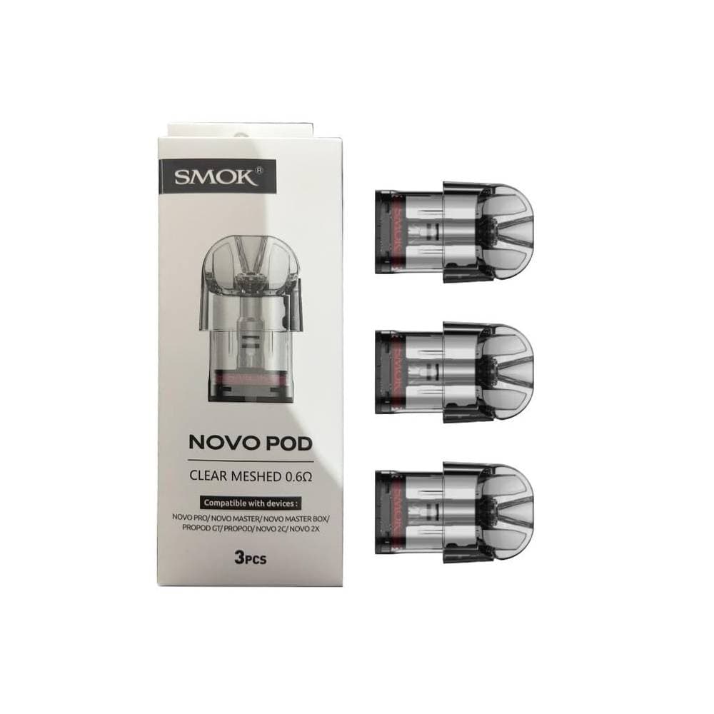 SMOK Novo Pod Clear Meshed 0.6OHM (3ct)