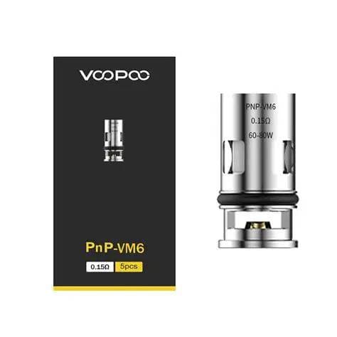 VOOPOO PNP VM6 0.15 OHM Coils (5 CT)