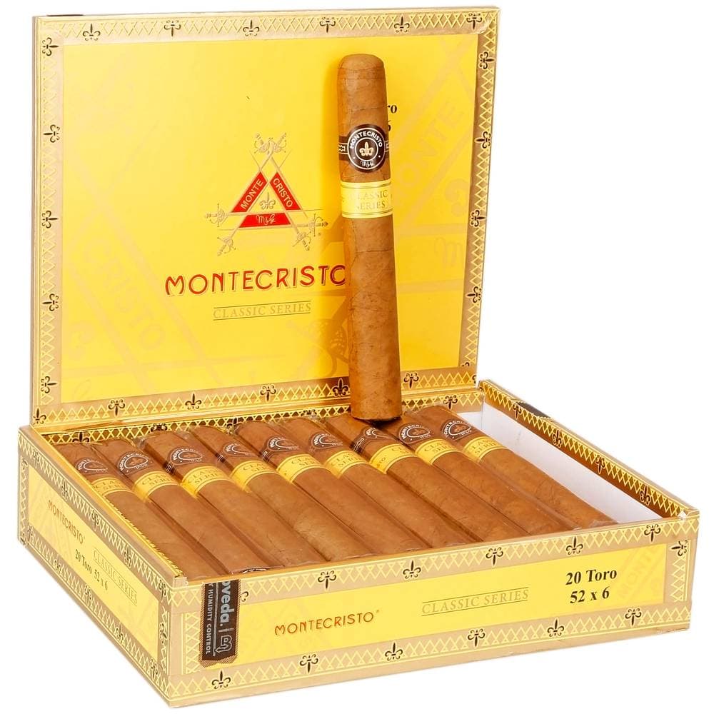 Montecristo Classic Collection Toro, 6 x 52 (Box of 20)