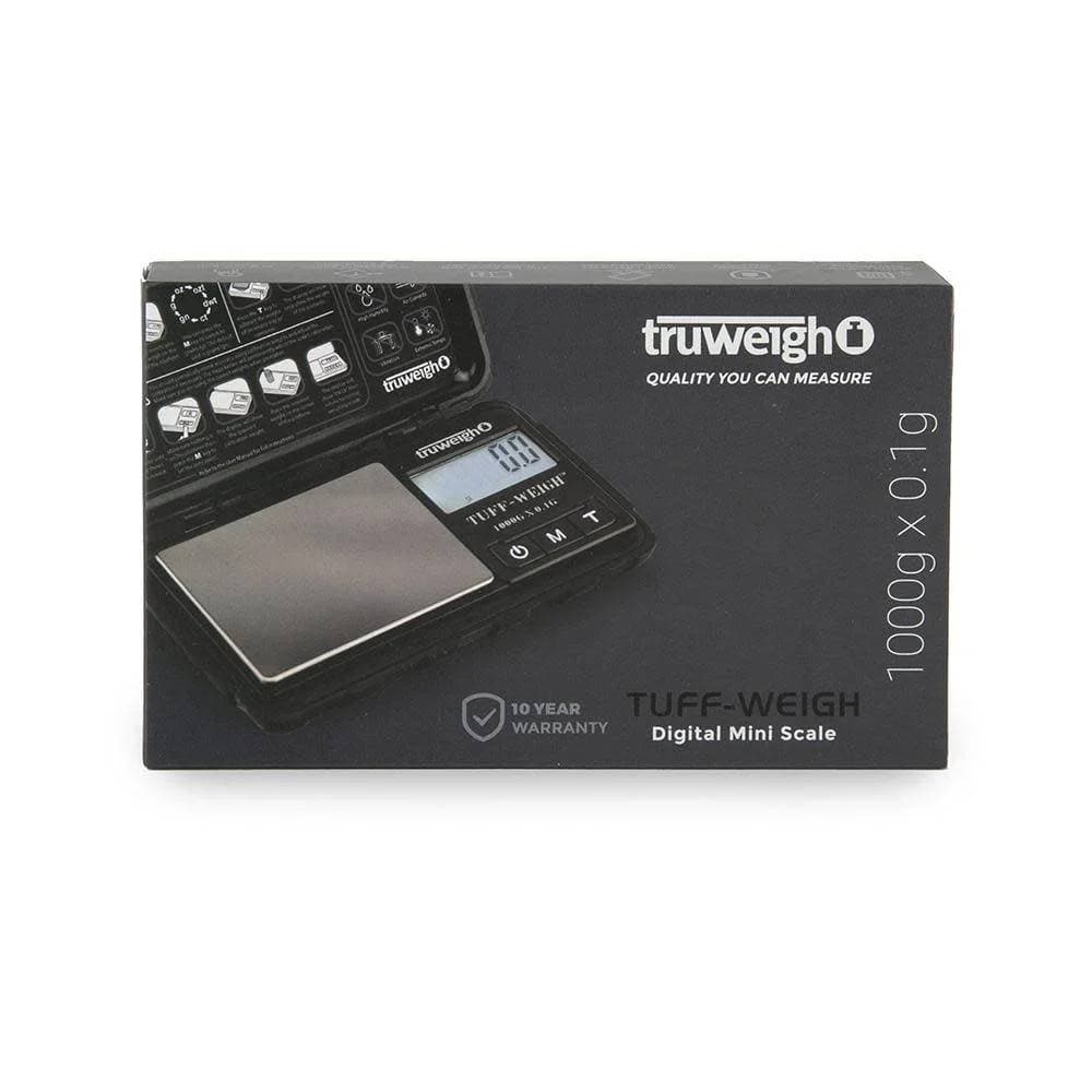 Truweigh Tuff-Weigh Digital Mini Scale Black (1000g x 0.1g)