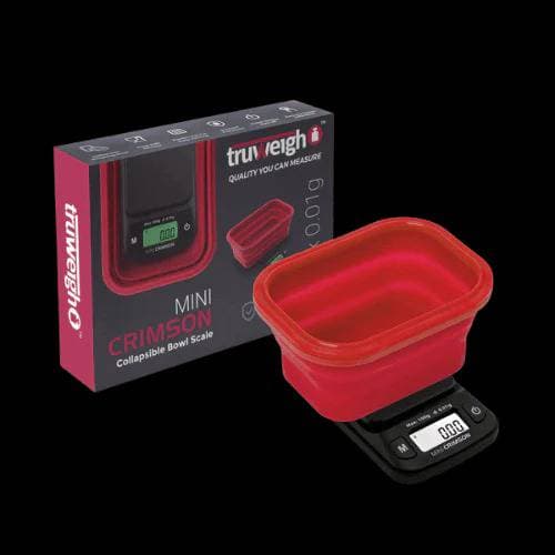 Truweigh Mini Crismon Silicone Bowl Scale Black (100g x 0.01g)