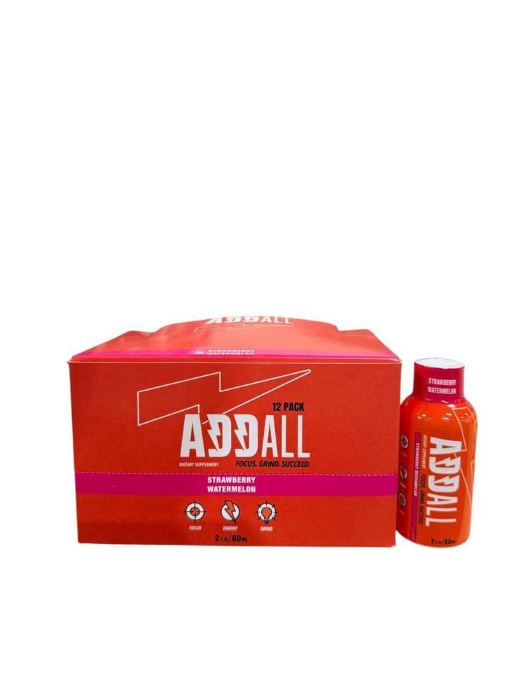 ADDALL Strawberry Watermelon Energy Shots (12ct)