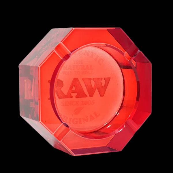 RAW Lead Free Crystal Glass Ashtray