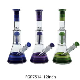 F110 - 12" Tree Perc Designed Water Pipe