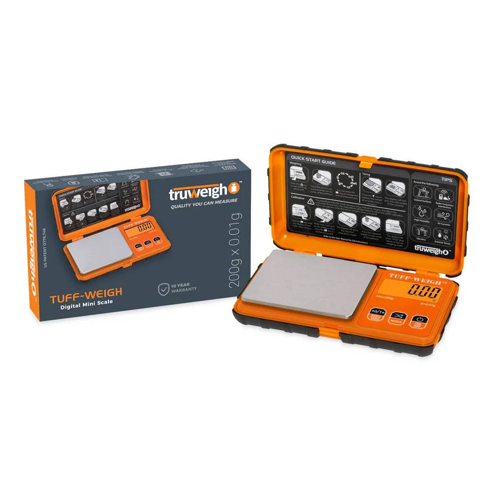 Truweigh Tuff-Weigh Digital Mini Scale Orange (200g x 0.01g)