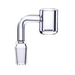 QB25 --- 90°  18mm Flat Top Quartz Banger 4mm Male (Pack of 10) (30020) (Unit Cost 1.75)