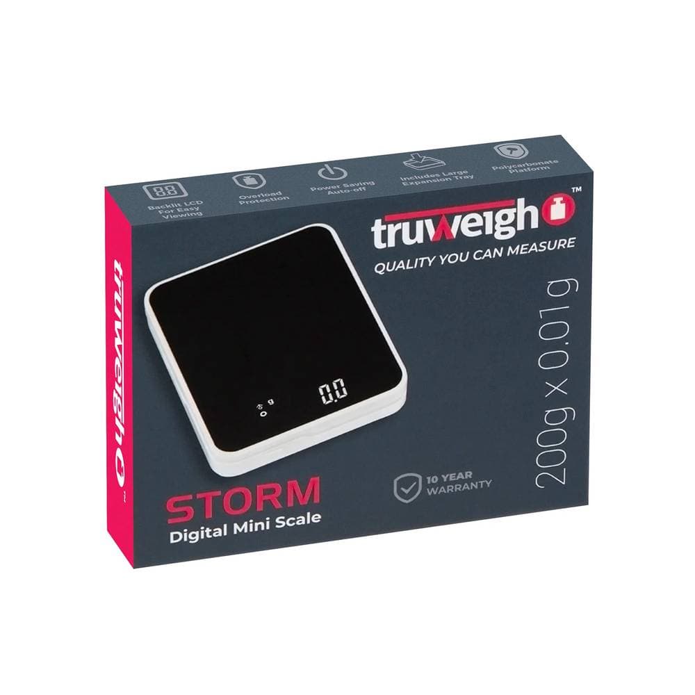 Truweigh Storm Digital Mini Scale White (200g x 0.01g)