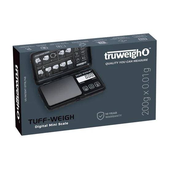 Truweigh Tuff-Weigh Digital Mini Scale Black (200g x 0.01g)