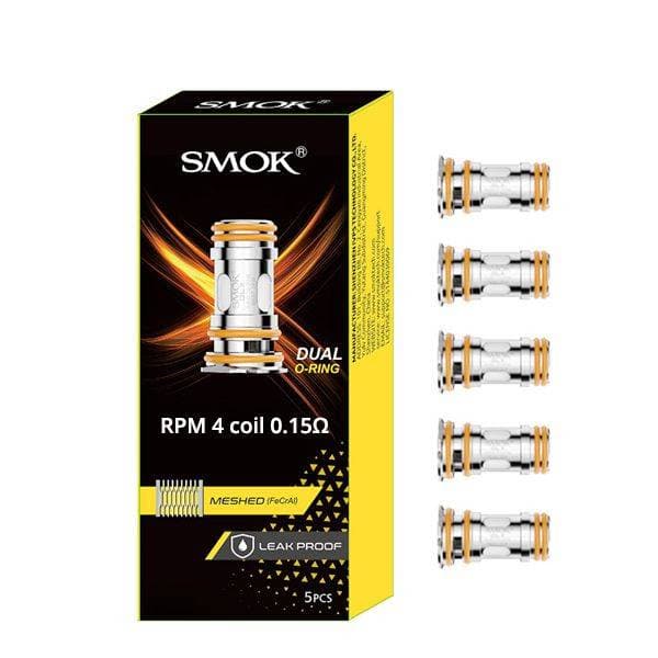 SMOK RPM 4 Coil 0.15OHM Dual O-Ring (5ct)