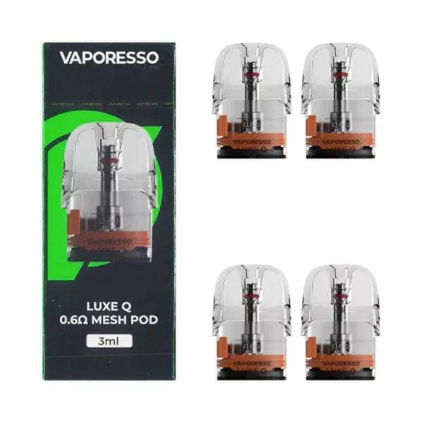 Vaporesso Luxe Q 0.6OHM Mesh Pod 3ML (4ct)