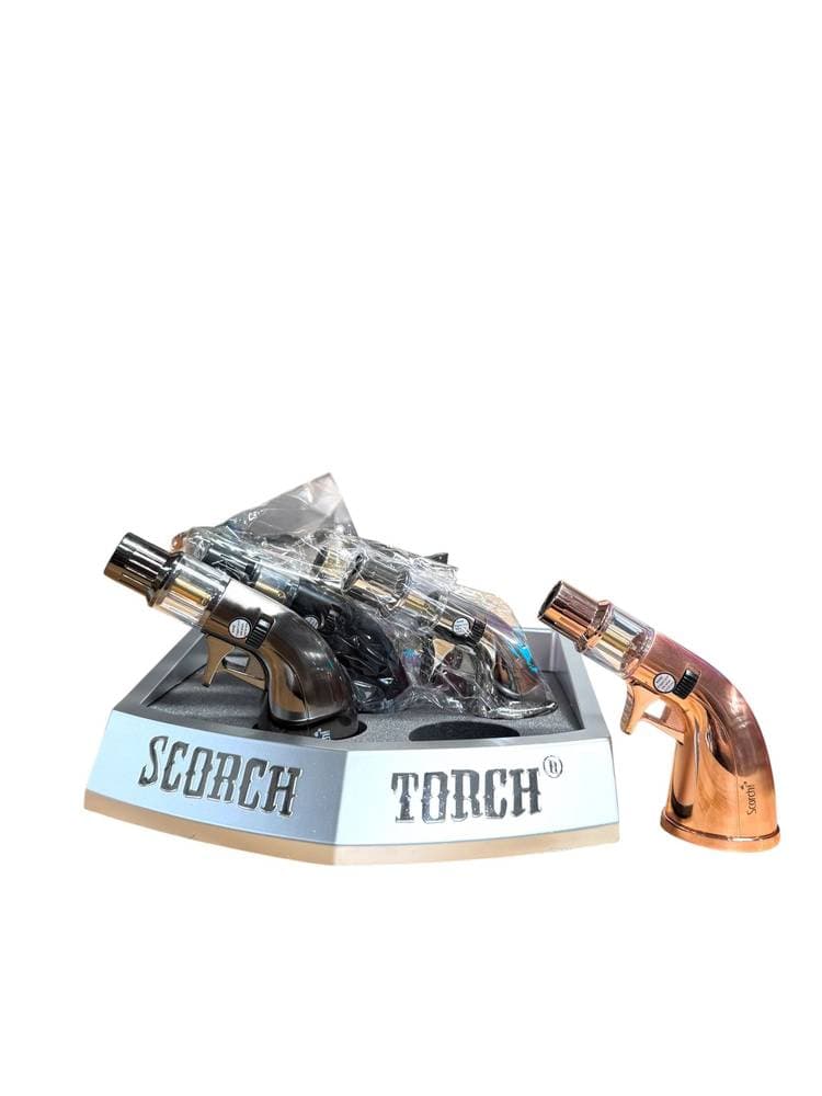 Scorch Torch 61881 4" Tall Single Flame Metal Torch (6ct)