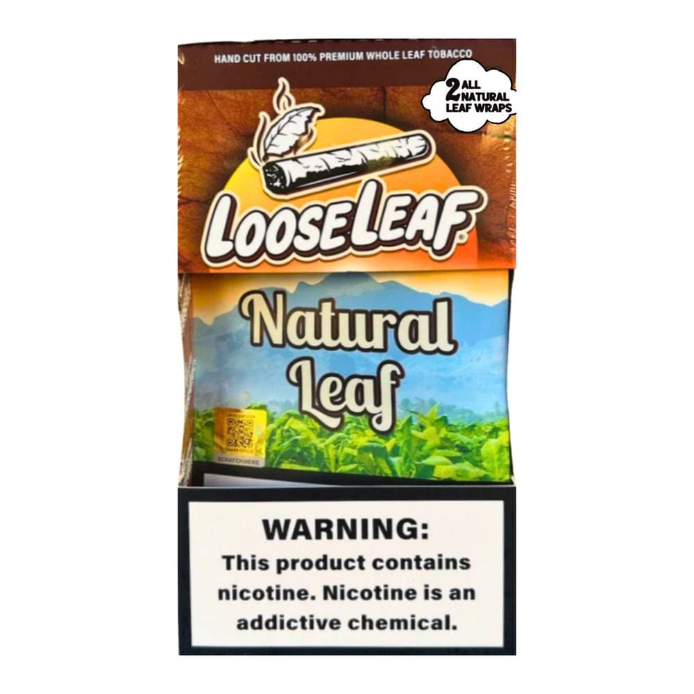 Looseleaf Natural Leaf Wraps (20ct - 2 Packs)