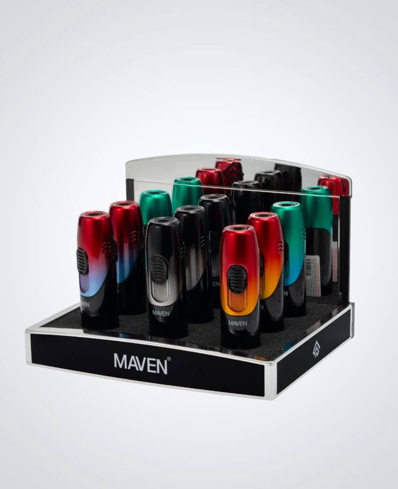 Maven Monaco Premium Torch Lighter (9ct)