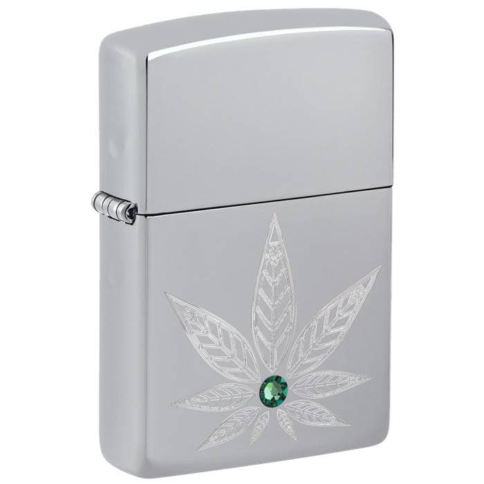 Zippo Lighter 46126 CANNABIS DESIGN