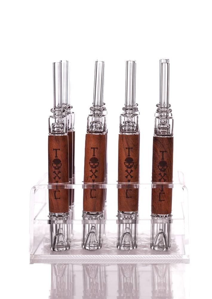 TXNC66 - 6" Toxic Wooden Nectar Collector (12ct) alternate view