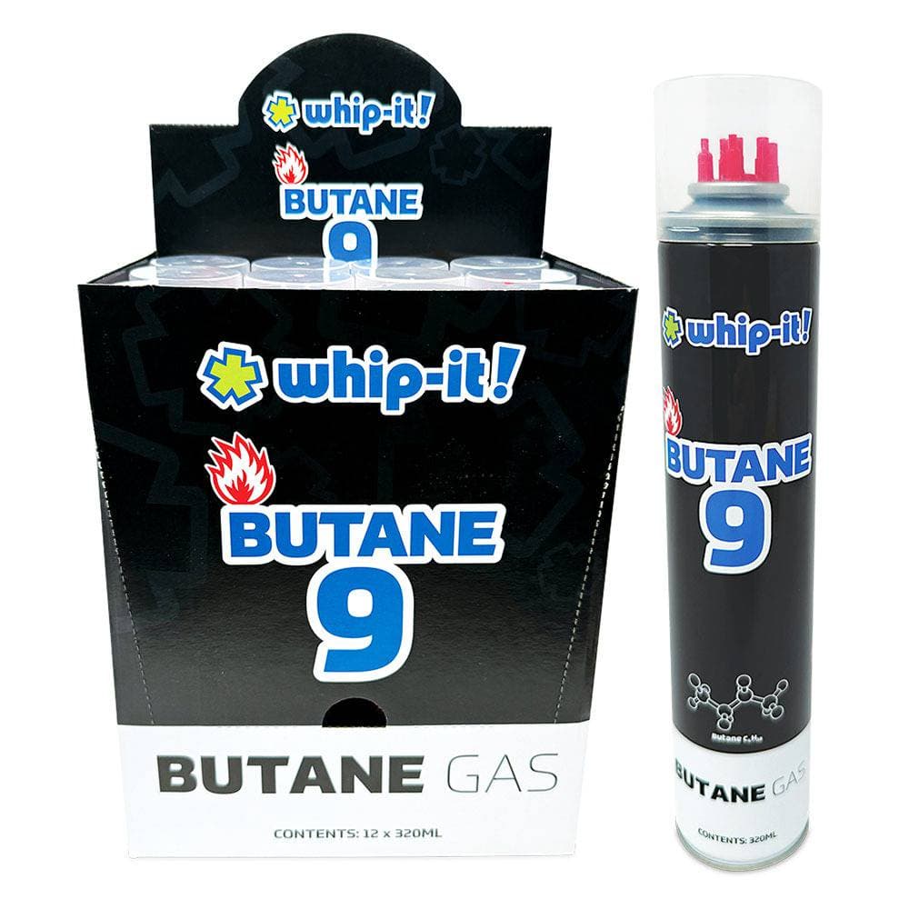 Whip it Butane 9 Butane 320ML (12ct)