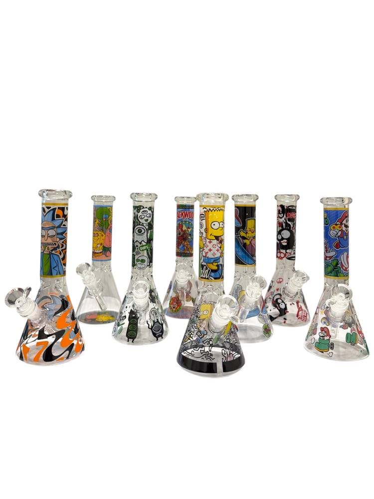 K23 - 10" Assorted Designs Beaker