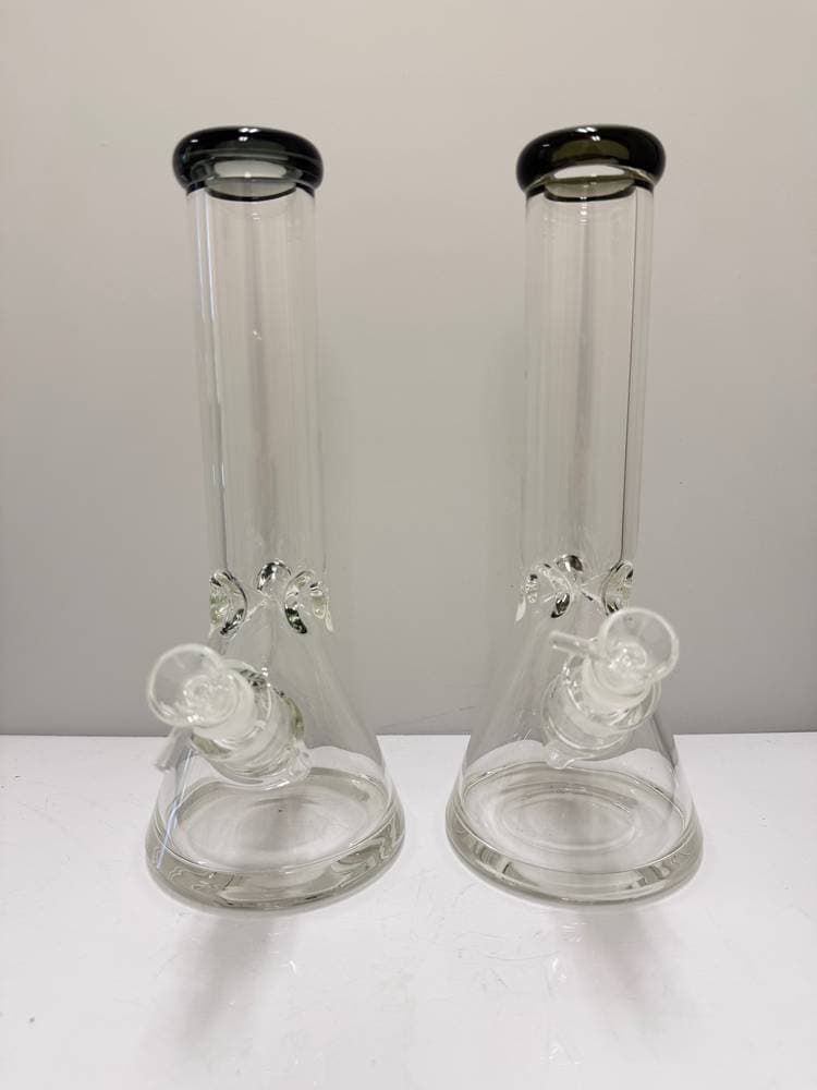 K43 - 12" 7MM Thick with 115MM Base Clear Beaker