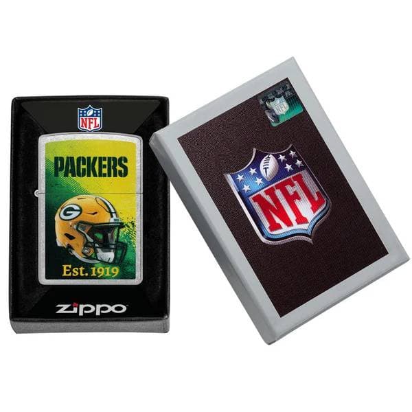 Zippo Lighter 47693 NFL Green Bay Packers