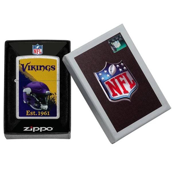 Zippo Lighter 47703 NFL Minnesota Vikings